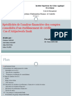 Analyse Financière Des Etablissements de Crédits 1 Copie