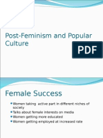 Post Feminism and Popular Culture