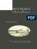 Budasz - Teatro e Música Na America Portuguesa