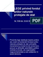 LEGE privind fondul ariilor naturale protejate de stat.ppt