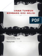 Kelainan Tumbuh Kembang Gigi Geligi