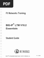 F5 Training Manual
