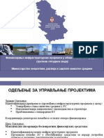 2013 Januar Finansiranje Infrastrukture I Priprema Dokumentacije OV BOR
