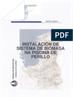 20.instalación de Sistema de Biomasa Na Piscina de Perillo