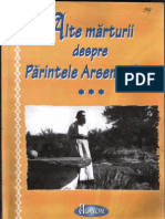 Alte Marturii Despre Parintele Arsenie Boca