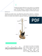 Partes del bajo eléctrico