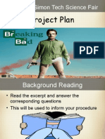 Project Plan Science Fair Checklist