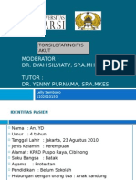 Tonsilofaringitis Akut