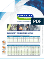 PAVCO- VINDUIT - Especificaciones Tecnicas