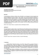 Ensaio Científico Acupuntura Baseada Em Evidências