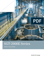 Gasturbine Sgt6 2000e Brochure