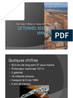 Creusage - Tunnel Sous La Manche