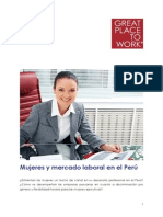 Mujeres y Mercado Laboral en El Peru