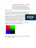 Cómo Mostrar Imágenes Pixeladas Con CSS 3