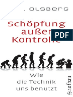 Schopfung Ausser Kontrolle_ Wie Die Technik Uns Benutzt - Karl Olsberg