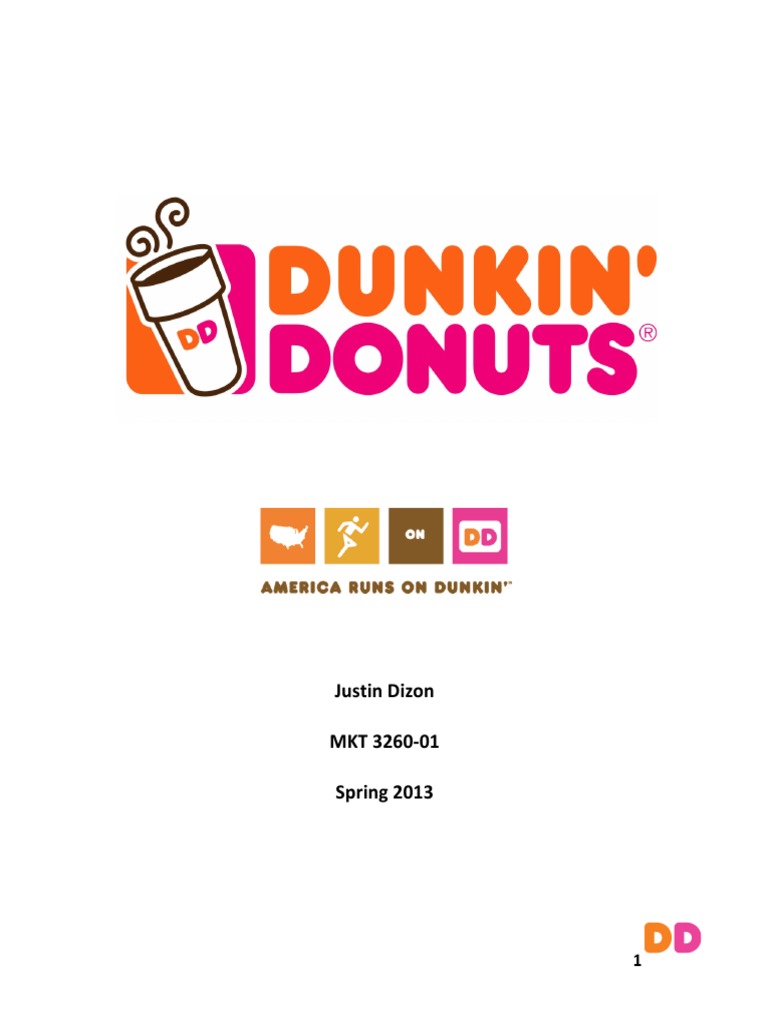 Dunkin' Donuts Marketing Strategy PDF Pricing Retail