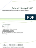 Town and School Budget - Initial Presentation
