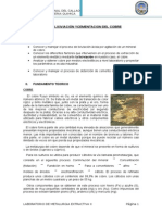 Informe de Lixiviacion y Cementacion de Cobre 2012 A