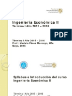 Syllabus de Ing Economica 2
