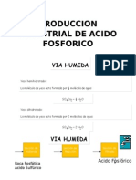 Produccion Industrial de Acido Fosforico