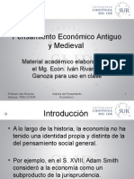 Pensamiento Econ Antig y Mediev 