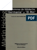 Heidegger, Martin - Los Himnos de Hölderlin 'Germania' y 'El Rin' PDF