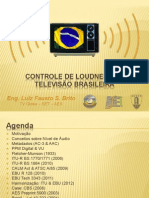 Controle de Loudness Na Televisão Brasileira