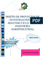 Diseño de Proyectos de Investigaciòn