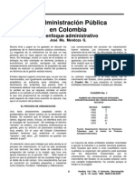 LaAdministracion Publica en Colombia