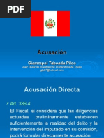 Acusación