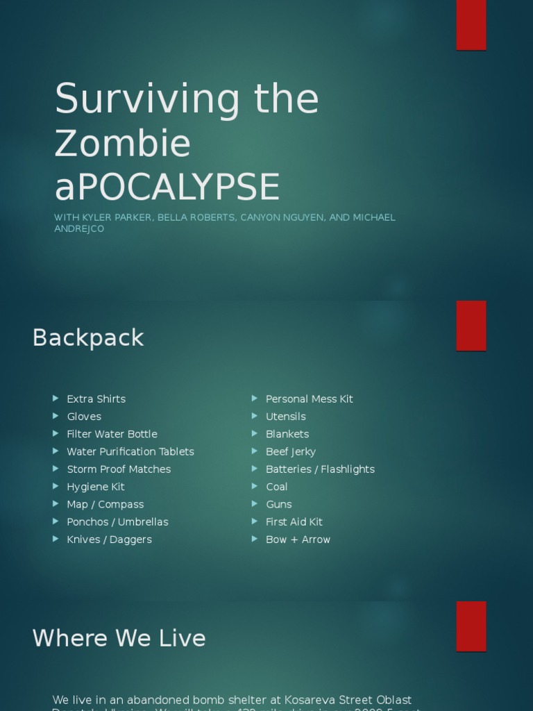 Bella Roberts: Zombie Survival Guide | PDF | Art | Young Adult