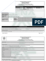Reporte Proyecto Formativo - 459001 - Modelo de Mejoramiento en La p
