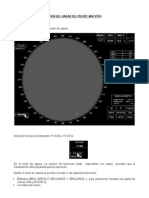 Instrucciones de Operacion Del Radar de Puente Maestro