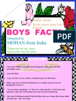 Boys Facts