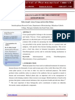 Cissus Quadrangularis in The Treatment of Osteoporosis