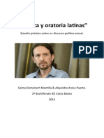 Podemos: Retórica Latina