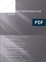 Retirement and Social Benefits Overview