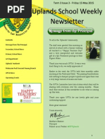 Download Uplands School Weekly Newsletter - Term 3 Issue 3 - 15 May 2015 by Uplands School SN265413983 doc pdf