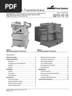 Download Substation Transformers - Ops amp Maint Instructions - Cooper Power Systems by rgblack SN26541652 doc pdf