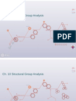 Ch 10 Structural Group Analysis