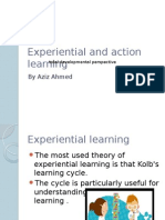 Experiential and Action Learning: by Aziz Ahmed