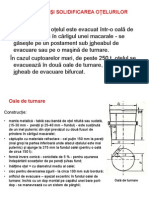 Turnarea Si Solidificarea Otelurilor