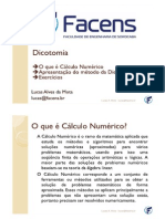 Aula 1 - Dicotomia