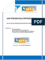 Sap Financials Integration