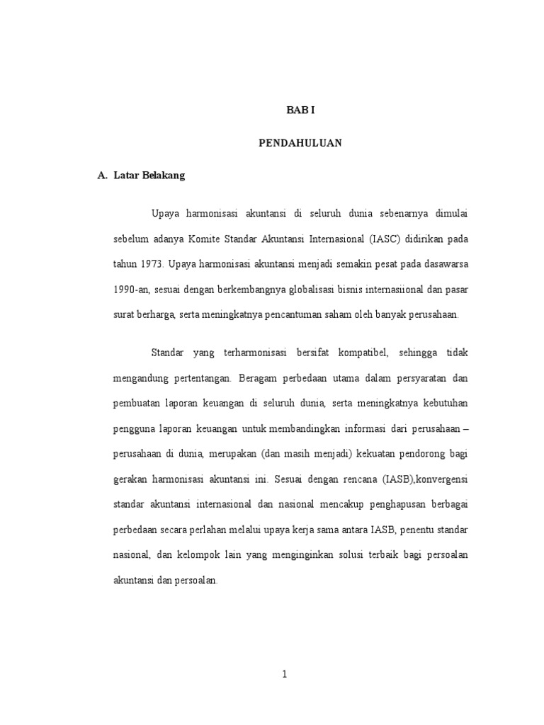 Standar Audit Dan Akuntansi Global