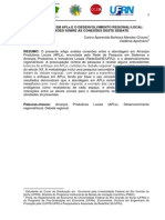 Chaves, c.a.b.m. a Abordagem Em Apls e o Desenvolvimento Regionallocal Reflexões Sobre as Conexões Deste Debate