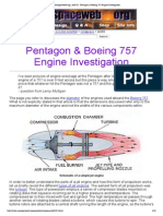 Pentagon & Boeing 757 Engine Investigation: Question From Leroy Mulligan