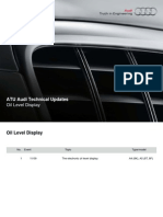 ATU Audi Technical Updates Oil Level Display