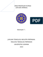 Laporan Praktikum Filtrasi