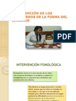 Intervencion Fonologica y Fonética